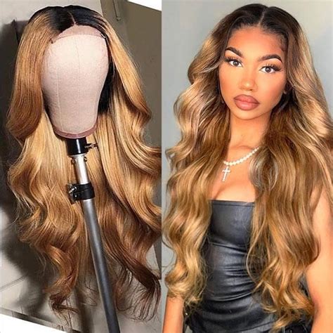 honey blonde lace frontal|honey blonde wig black girl.